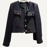 Chaqueta chamarra campera casaca elegante de lana para mujer
