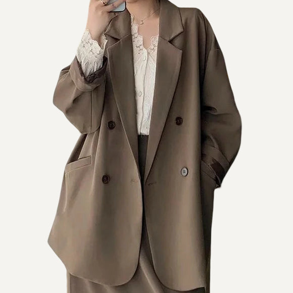 Tapado Sacón Abrigo Mujer Dama Elegante Formal Casual Urbano Otoño Invierno