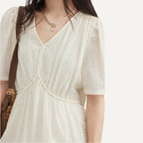 Vestido Largo Tipo Camisola Ligero Primavera Verano Mujer Dama Casual Elegante