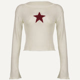 Suéteres de estrellas Pullovers Streetwear para Mujeres