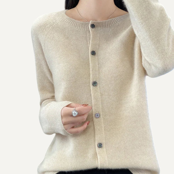 Cardigan Tejido Fit Mujer Varios Colores Otoño Invierno