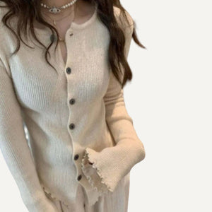 Cardigan Mujer Sweater Fashion Estilo Coreano Otoño Jersey Casual