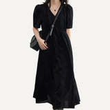 Vestido Largo Tipo Camisola Ligero Primavera Verano Mujer Dama Casual Elegante