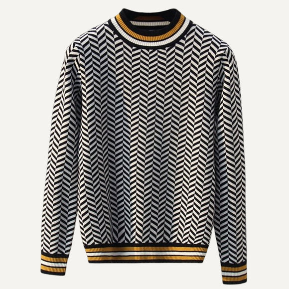 Sueter Formal Casual Rayas Mujer Dama Otoño Invierno Tejido