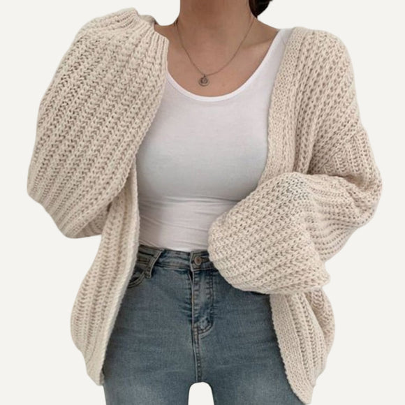 Cárdigan de lana. Suéter para mujer. Streetwear
