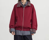 Campera Chaqueta Reversible Dos Colores Mujer Casual Urbano Abrigo Otoño Invierno