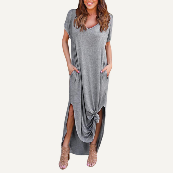 Vestido Largo Suelto Verano Playa Mujer Dama