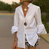 Blusa Mujer Manga Larga Primavera Verano Sexy Casual Formal
