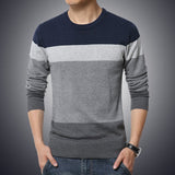 Suéter casual a rayas. Suéter para hombre.