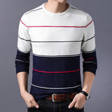 Suéter a rayas para hombre. Suéteres para hombre.