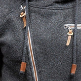 Campera chamarra casaca para hombres casual. Sudadera con capucha de manga larga.