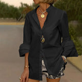 Blusa Mujer Manga Larga Primavera Verano Sexy Casual Formal