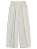 Pantalones Anchos Mujer Dama Elegante Casual Playa Formal Primavera Verano