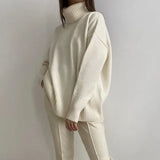 Sueter Tejido Pulover Mujer Casual Elegante Abrigo Varios Colores
