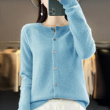 Cardigan Tejido Fit Mujer Varios Colores Otoño Invierno