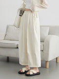 Pantalones Anchos Mujer Dama Elegante Casual Playa Formal Primavera Verano