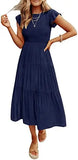 Vestido Largo Solero Mujer Primavera Verano Casual Elegante Varios Colores