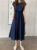 Vestido Oversize Manga corta. Vestido Algodón para mujer.