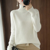 Sueter Cachemira Abrigo Tejido Mujer Dama Elegante Formal Casual Otoño Invierno Varios Colores