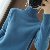 Sueter Cachemira Abrigo Tejido Mujer Dama Elegante Formal Casual Otoño Invierno Varios Colores
