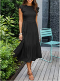 Vestido Largo Solero Mujer Primavera Verano Casual Elegante Varios Colores
