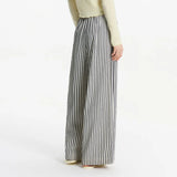 Pantalones Rayas Casual Comodo Ligero Elastico Primavera Verano