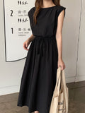 Vestido Oversize Manga corta. Vestido Algodón para mujer.