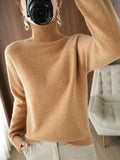 Sueter Cachemira Abrigo Tejido Mujer Dama Elegante Formal Casual Otoño Invierno Varios Colores