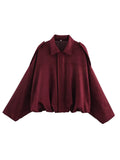 Chaqueta Faux Gamuza Mujer con Tiras Hombro Stylish Verde Oliva