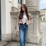 Chaqueta campera chamarra casaca manga larga para mujer. Abrigos holgados