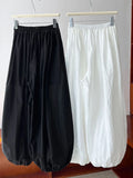 Pantalones Bombachos Holgados Sueltos Amplios Ligeros Algodon Casual Primavera Verano