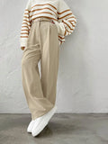 Pantalon Clasico Versatil Comodo Casual Formal Primavera Verano Mujer Dama