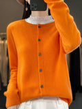 Cardigan Tejido Fit Mujer Varios Colores Otoño Invierno