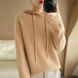 Buzo Sweater Hoodie Mujer Otoño Invierno Manga Larga Abrigado Capucha Casual Jumper