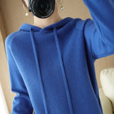 Buzo Sweater Hoodie Mujer Otoño Invierno Manga Larga Abrigado Capucha Casual Jumper
