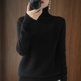 Sueter Cachemira Abrigo Tejido Mujer Dama Elegante Formal Casual Otoño Invierno Varios Colores