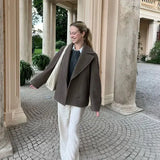 Blazer Chaqueta Mujer Dama Abrigo Forma Elegante Urbano Otoño Invierno