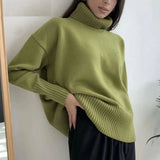 Sueter Tejido Pulover Mujer Casual Elegante Abrigo Varios Colores