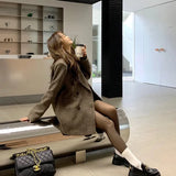 Tapado Chaqueta Abrigo Otoño Invierno Mujer Pelo Sintetico Faux Fur