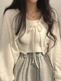Blusa Tejida Holgada Mujer Cintas Ajustable Otoño Invierno