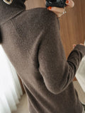 Sueter Cachemira Abrigo Tejido Mujer Dama Elegante Formal Casual Otoño Invierno Varios Colores