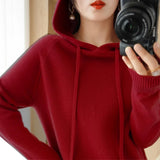 Buzo Sweater Hoodie Mujer Otoño Invierno Manga Larga Abrigado Capucha Casual Jumper