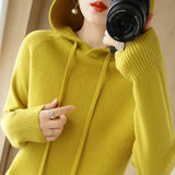Buzo Sweater Hoodie Mujer Otoño Invierno Manga Larga Abrigado Capucha Casual Jumper