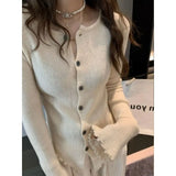 Cardigan Mujer Sweater Fashion Estilo Coreano Otoño Jersey Casual