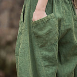Pantalones Bombachos Cargo Elasticos Trusas Yoga Casual Deportivo Oversize Amplios Algodon Mujer