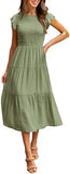 Vestido Largo Solero Mujer Primavera Verano Casual Elegante Varios Colores