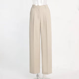 Pantalon Clasico Versatil Comodo Casual Formal Primavera Verano Mujer Dama