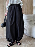 Pantalones Bombachos Holgados Sueltos Amplios Ligeros Algodon Casual Primavera Verano