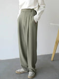 Pantalones Largos Trusas Formales Mujer Dama Oficina Verde Gris Negro