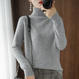 Sueter Cachemira Abrigo Tejido Mujer Dama Elegante Formal Casual Otoño Invierno Varios Colores
